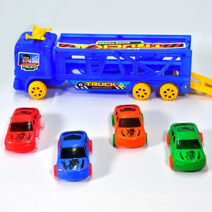 Toy Set Truck with 4 Mini Cars Toy Vehicles for Children - infinityexculsivestore.com