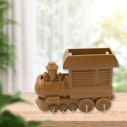 Train Key Holder (Plastic): Wall Mount, Decorative (1 Pc) - infinityexculsivestore.com
