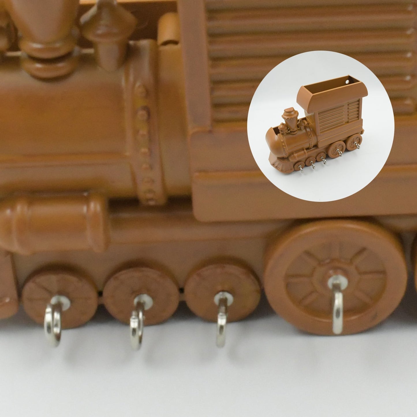 Train Key Holder (Plastic): Wall Mount, Decorative (1 Pc) - infinityexculsivestore.com