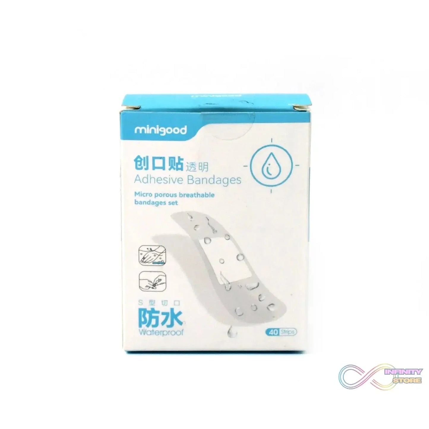 Transparent Adhesive Bandages Waterproof Creative Bandages (40 Pcs Set) - infinityexculsivestore.com