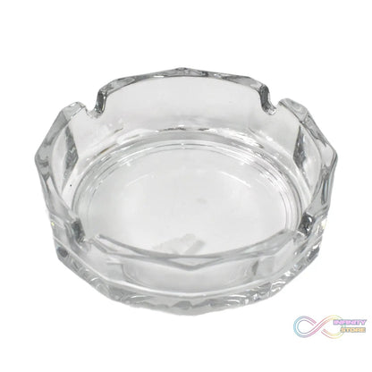 Transparent Ashtray Cigarettes Holder Home Office and Bar Tone Hotel Restaurant Indoor (1 pc) - infinityexculsivestore.com