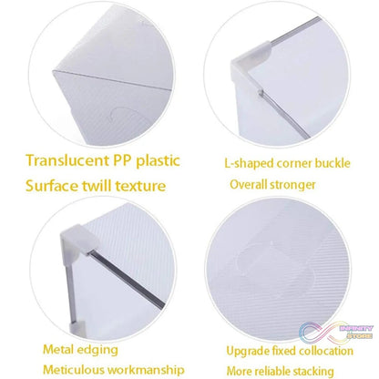 Transparent Drawer Style Shoe Storage Box (1 Pc) - infinityexculsivestore.com