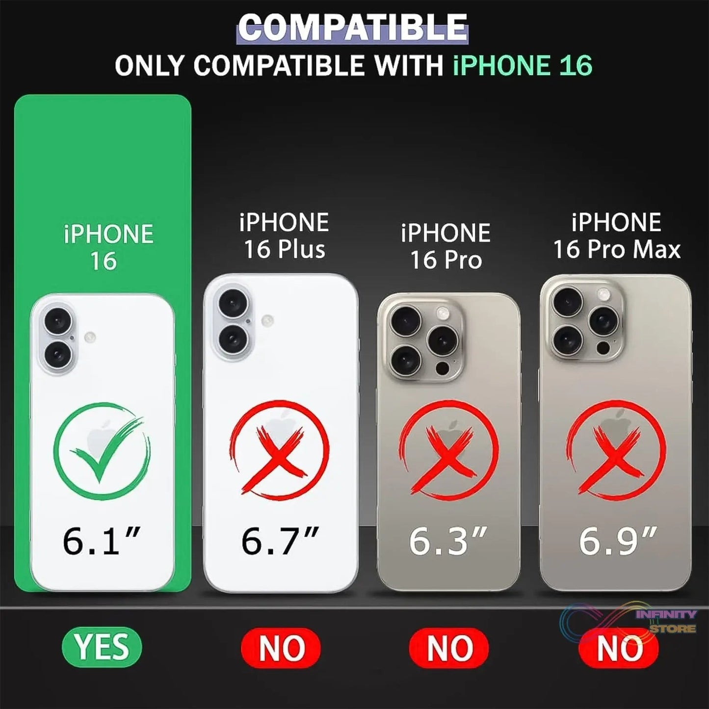 Transparent Hard Case For IPhone 16 Case (1 Pc) - infinityexculsivestore.com