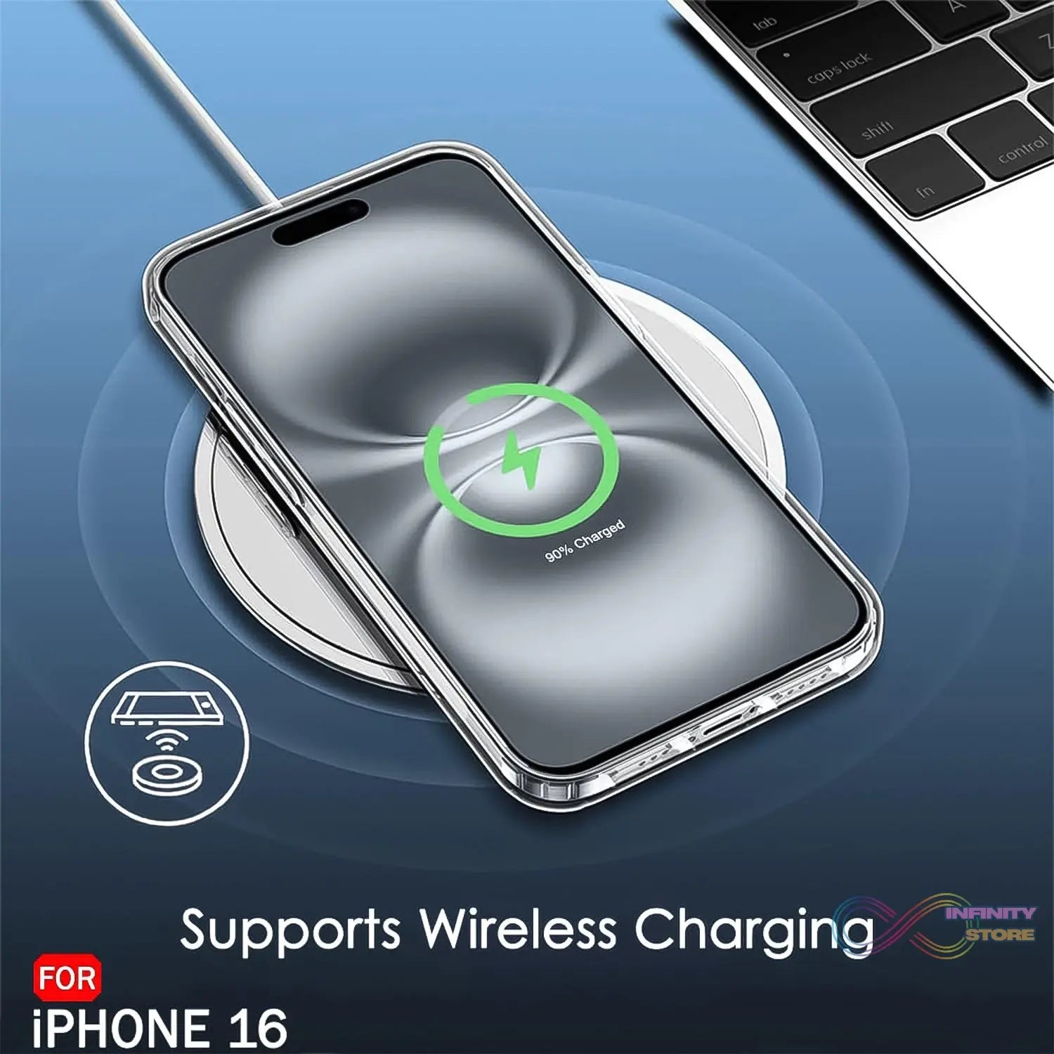 Transparent Hard Case For IPhone 16 Case (1 Pc) - infinityexculsivestore.com