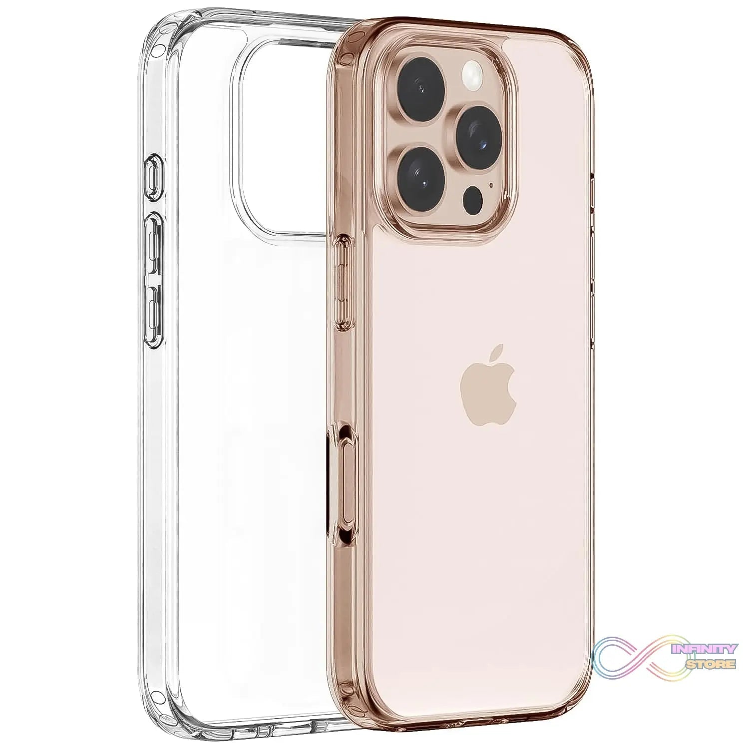 Transparent Hard Case For IPhone 16 Case (1 Pc) - infinityexculsivestore.com