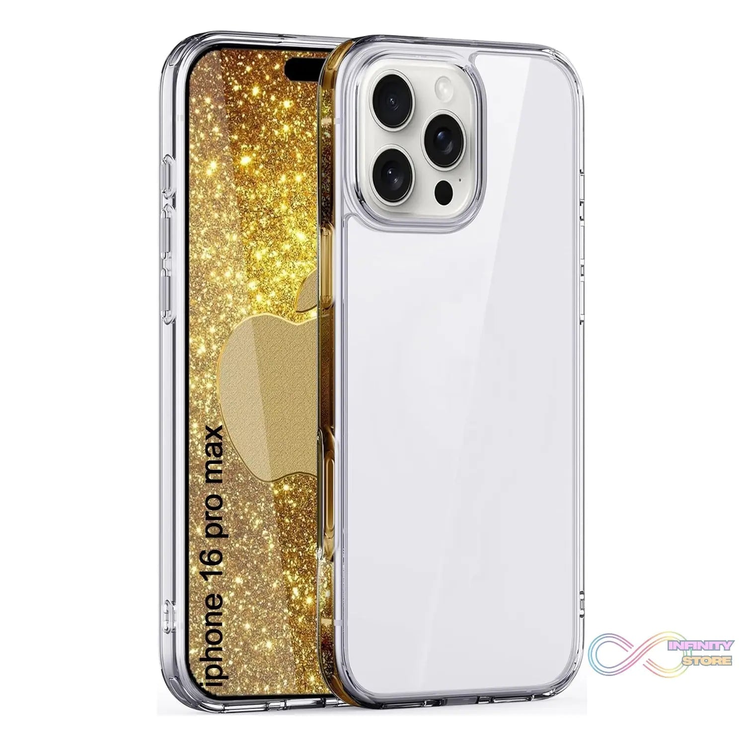 Transparent Hard Case For IPhone 16 Case (1 Pc) - infinityexculsivestore.com