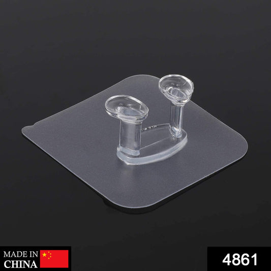 Transparent Multi - Function Wall Storage Hooks - infinityexculsivestore.com