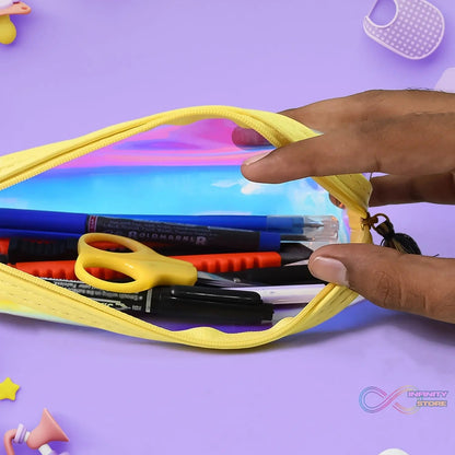 Transparent Pencil Pouch / Case PVC Waterproof Pen Bag (1 Pc) - infinityexculsivestore.com