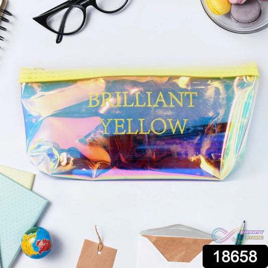 Transparent Pencil Pouch / Case Waterproof Pen Bag (1 Pc) - infinityexculsivestore.com
