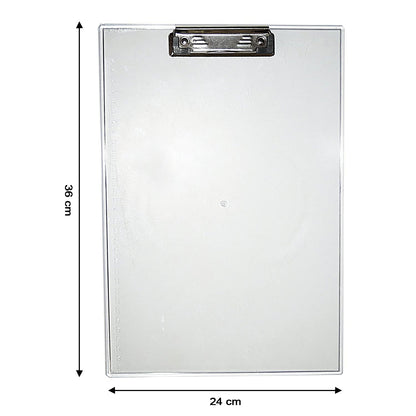 Transparent Premium Exam Pad with Centimeter Measuring Side for Students - infinityexculsivestore.com