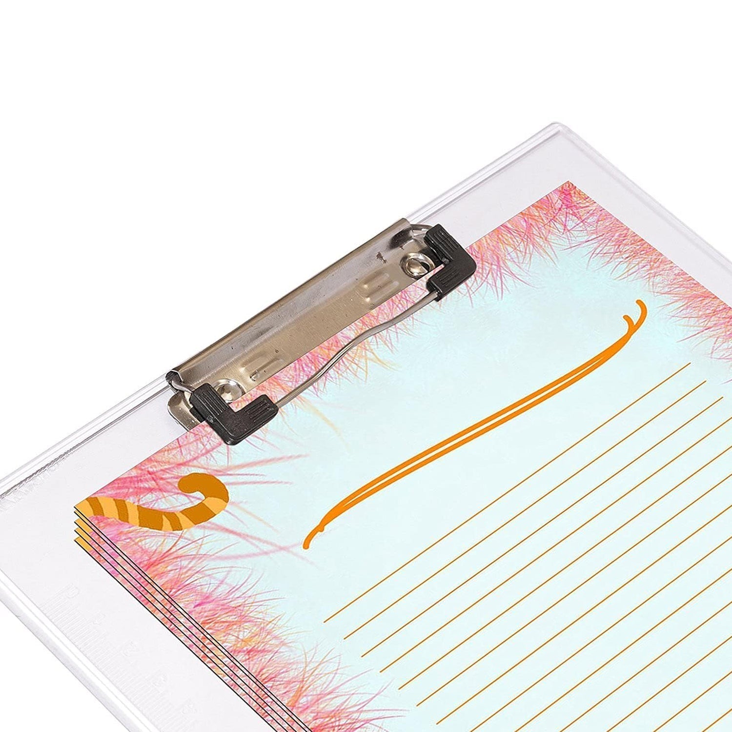 Transparent Premium Exam Pad with Centimeter Measuring Side for Students - infinityexculsivestore.com