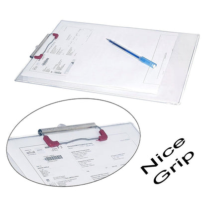 Transparent Premium Exam Pad with Centimeter Measuring Side for Students - infinityexculsivestore.com