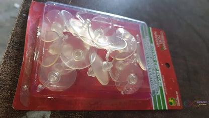 Transparent Rubber Vacuum Sucker, Suction Cup Hooks (18 Pcs Set) - infinityexculsivestore.com