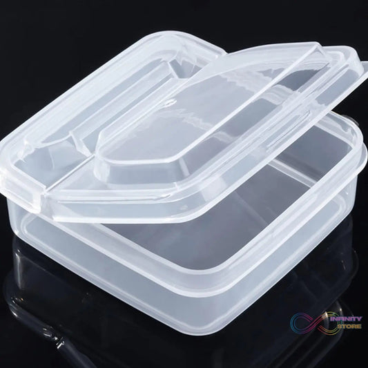 Transparent Storage Box Food Storage (1 Pc / 10×10 CM) - infinityexculsivestore.com