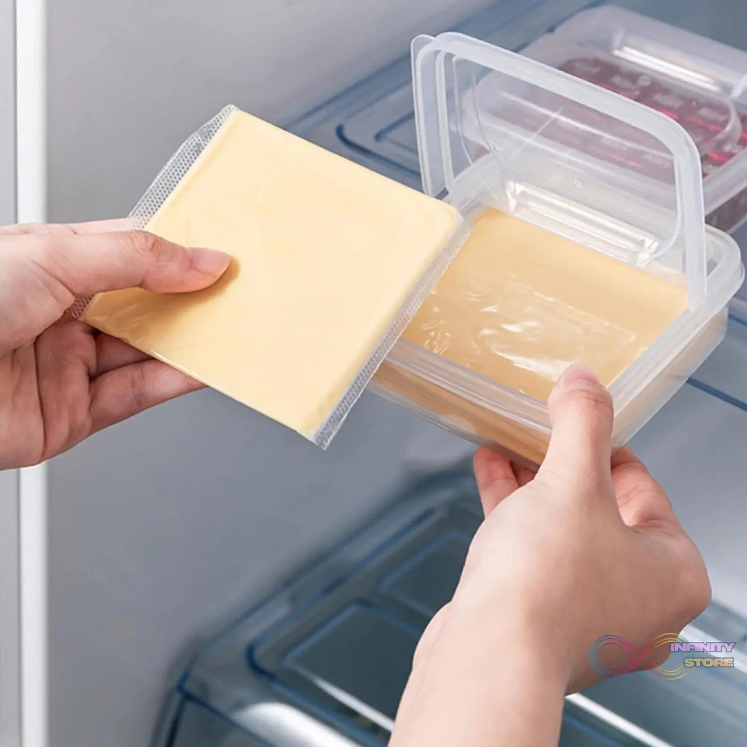 Transparent Storage Box Food Storage (1 Pc / 10×10 CM) - infinityexculsivestore.com