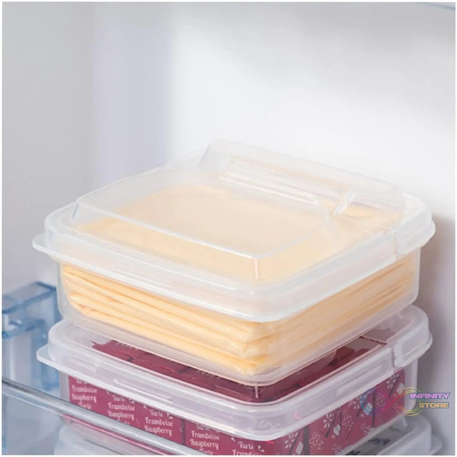 Transparent Storage Box Food Storage (1 Pc / 10×10 CM) - infinityexculsivestore.com