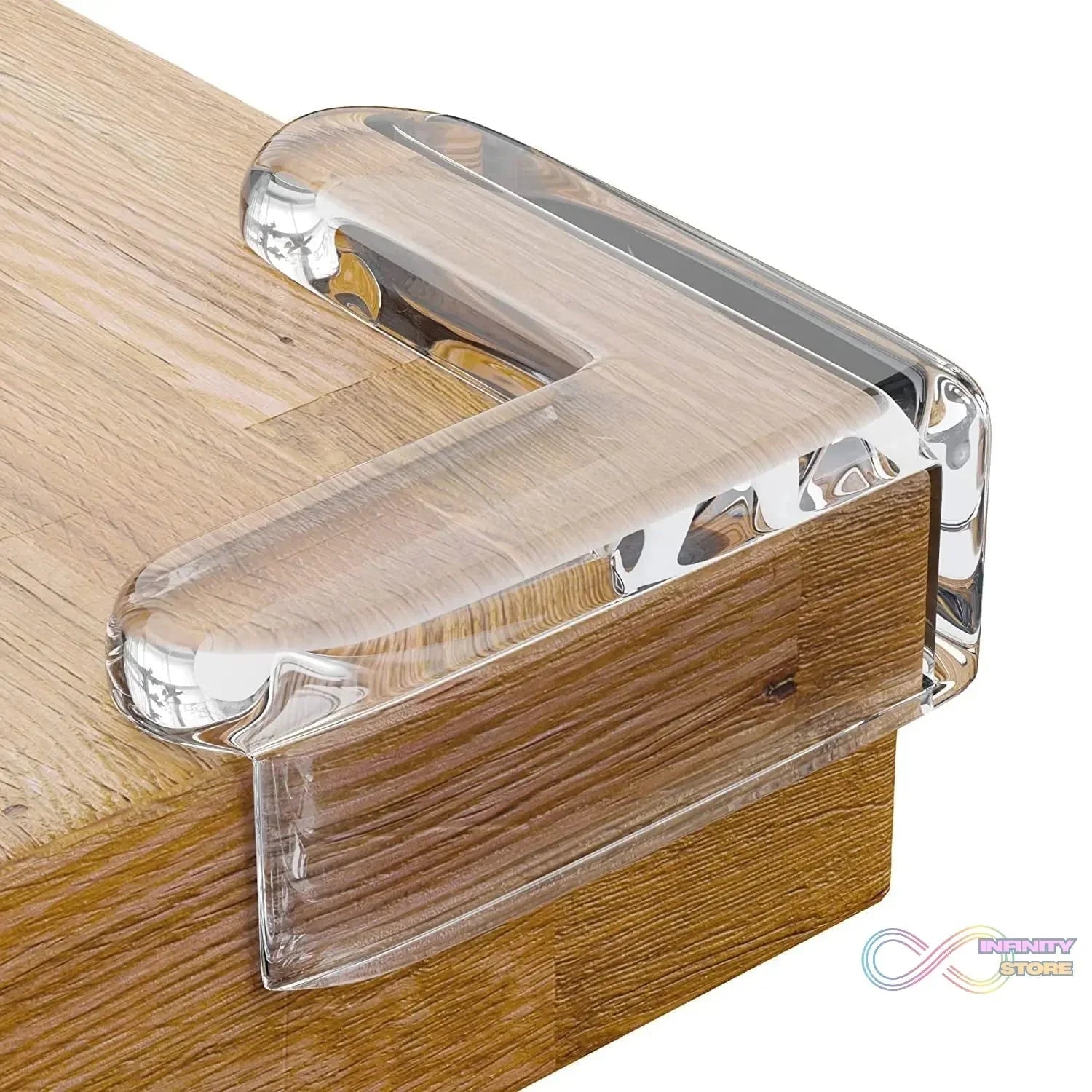 Transparent Table Corner Protector (4 Pcs Set) - infinityexculsivestore.com