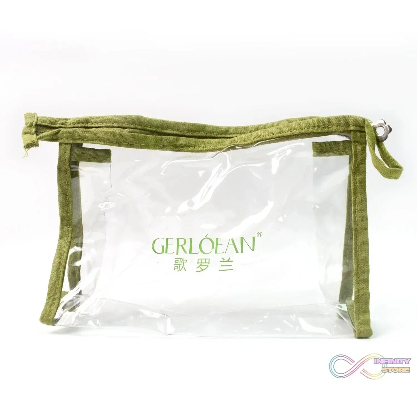Transparent Zipper Closing Pouch (1 Pc) - infinityexculsivestore.com