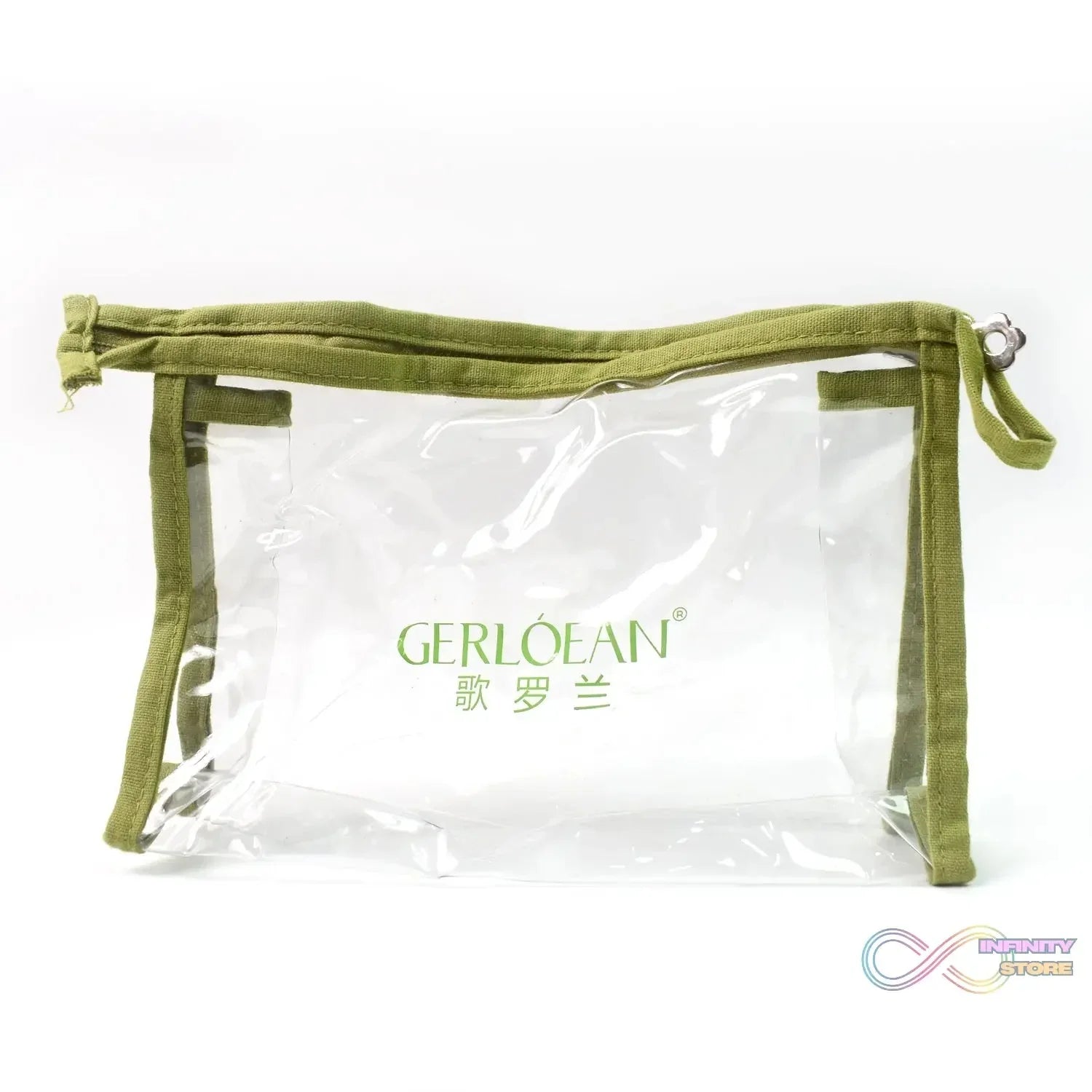 Transparent Zipper Closing Pouch (1 Pc) - infinityexculsivestore.com