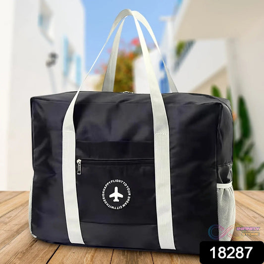 Travel Bag Foldable Luggage Large Zipper Bag (1 Pc) - infinityexculsivestore.com