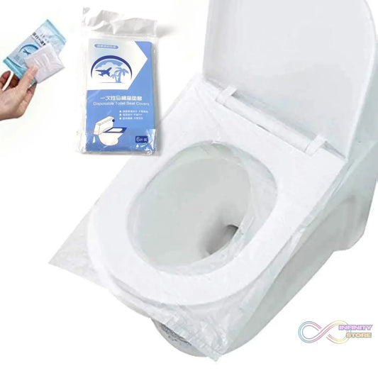 Travel Disposable Toilet Seat Cover (6 Pcs Set) - infinityexculsivestore.com