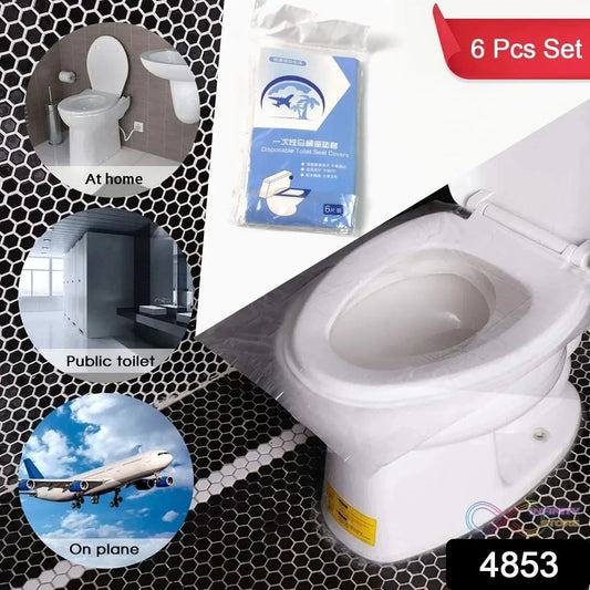 Travel Disposable Toilet Seat Cover (6 Pcs Set) - infinityexculsivestore.com