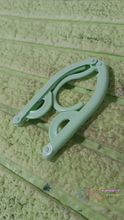 Travel Hangers, Portable Folding Clothes Hangers (1 Pc / Small) - infinityexculsivestore.com