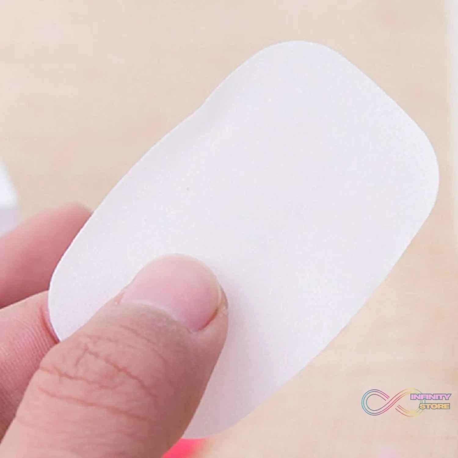 Travel Paper Soap Sheet with Mini Box (20 Sheets in a Pack Approx / Mix Color) - infinityexculsivestore.com