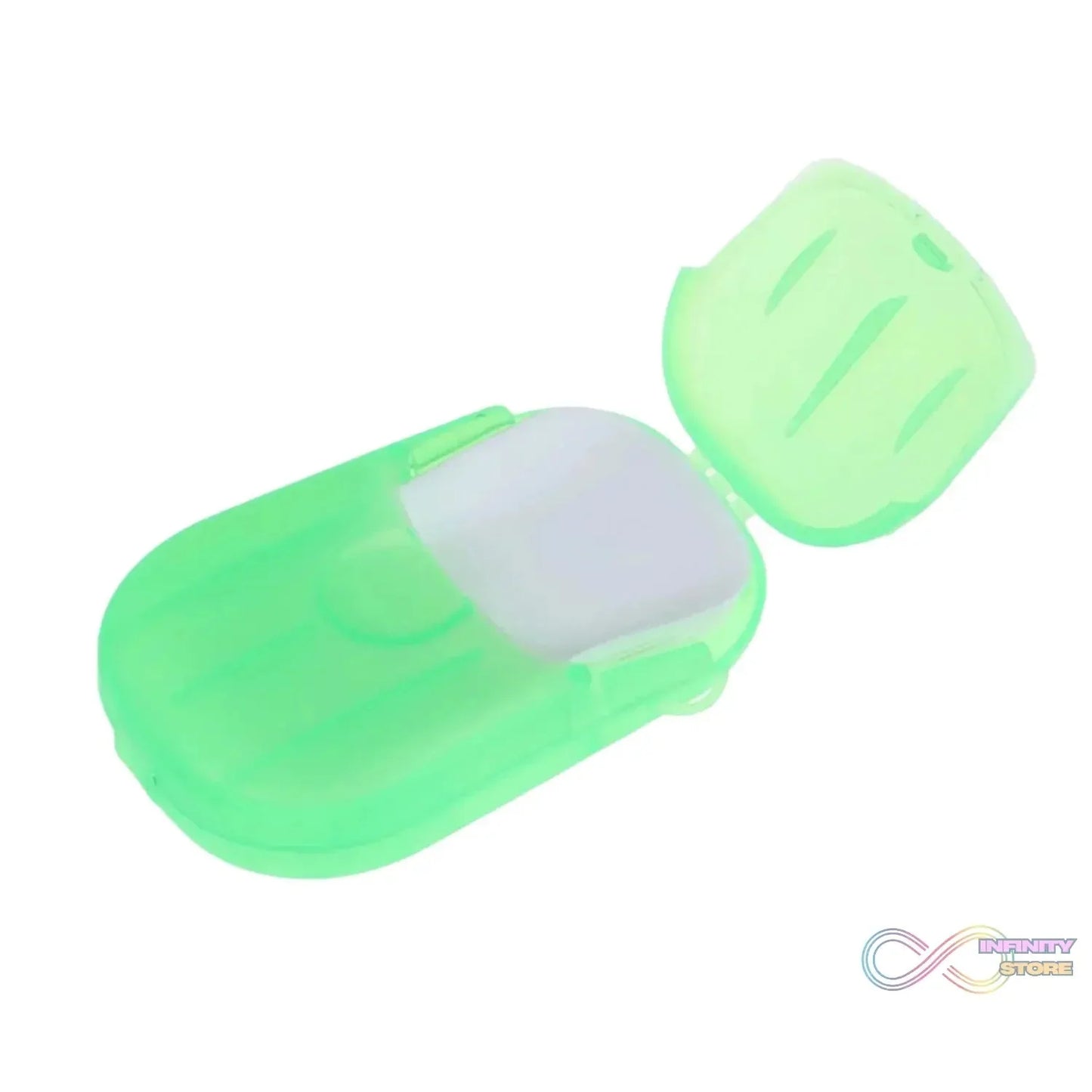 Travel Paper Soap Sheet with Mini Box (20 Sheets in a Pack Approx / Mix Color) - infinityexculsivestore.com