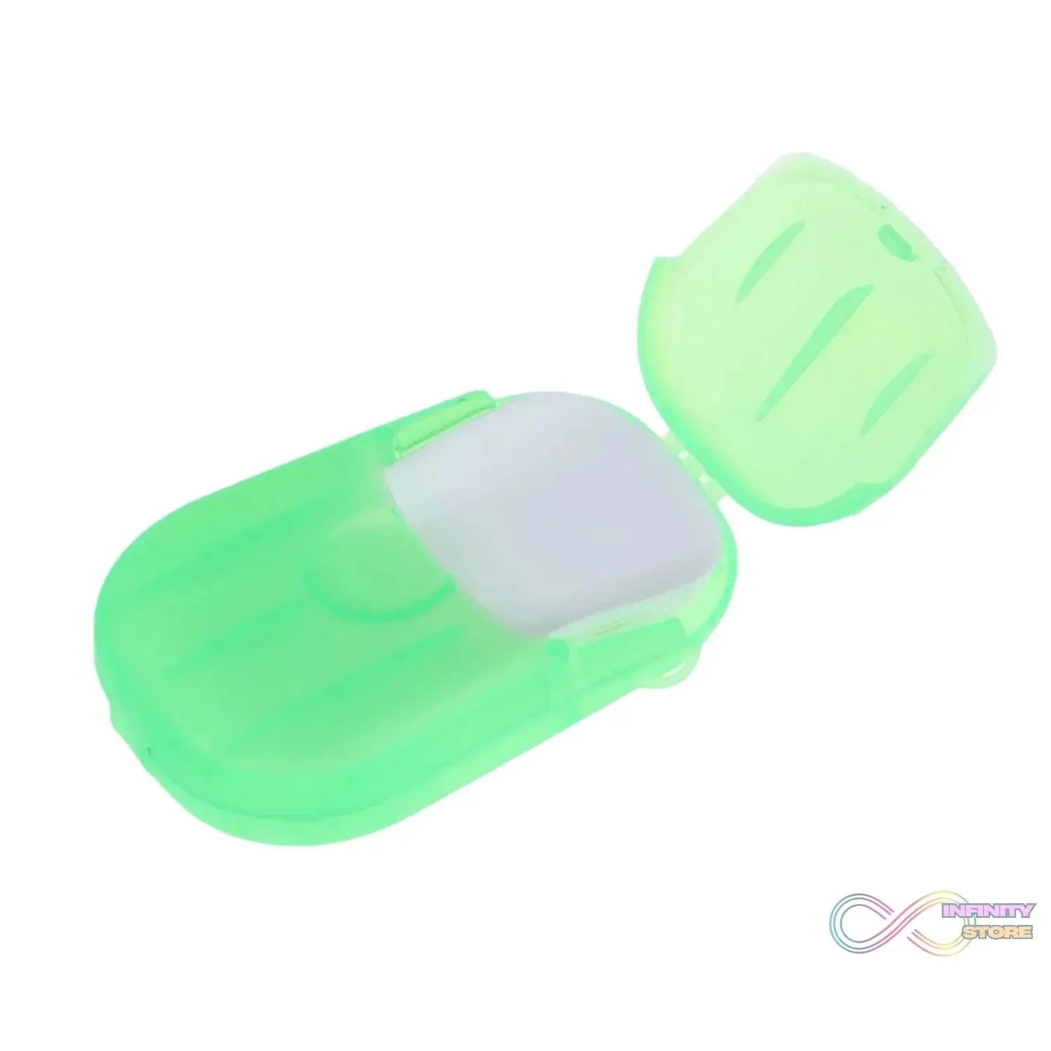 Travel Paper Soap Sheet with Mini Box (20 Sheets in a Pack Approx / Mix Color) - infinityexculsivestore.com