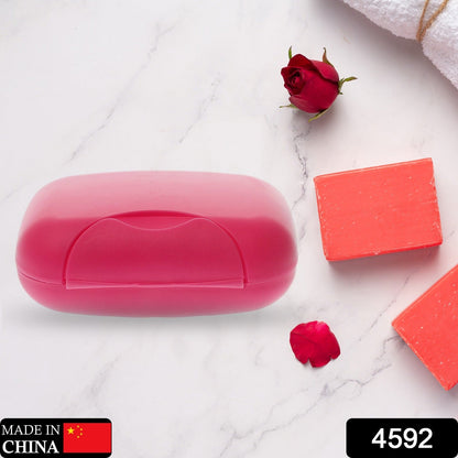 Travel Soap Case Box Plastic Soap Box With Cover Waterproof Leakproof Soap Dish For Bathroom & Travel Use (1Pc) - infinityexculsivestore.com