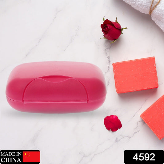 Travel Soap Case Box Plastic Soap Box With Cover Waterproof Leakproof Soap Dish For Bathroom & Travel Use (1Pc) - infinityexculsivestore.com