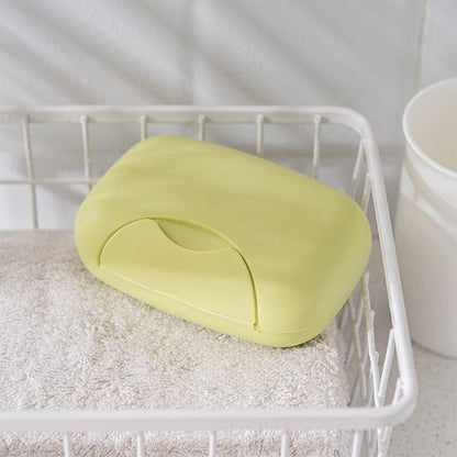 Travel Soap Case Box Plastic Soap Box With Cover Waterproof Leakproof Soap Dish For Bathroom & Travel Use (1Pc) - infinityexculsivestore.com