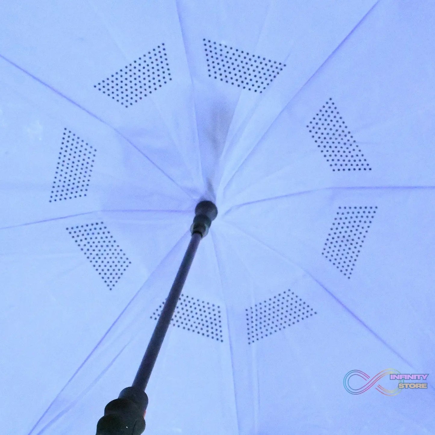 Travel Umbrella Windproof Umbrella Compact Folding Reverse Umbrella Unique Folding Umbrella (1 pc) - infinityexculsivestore.com