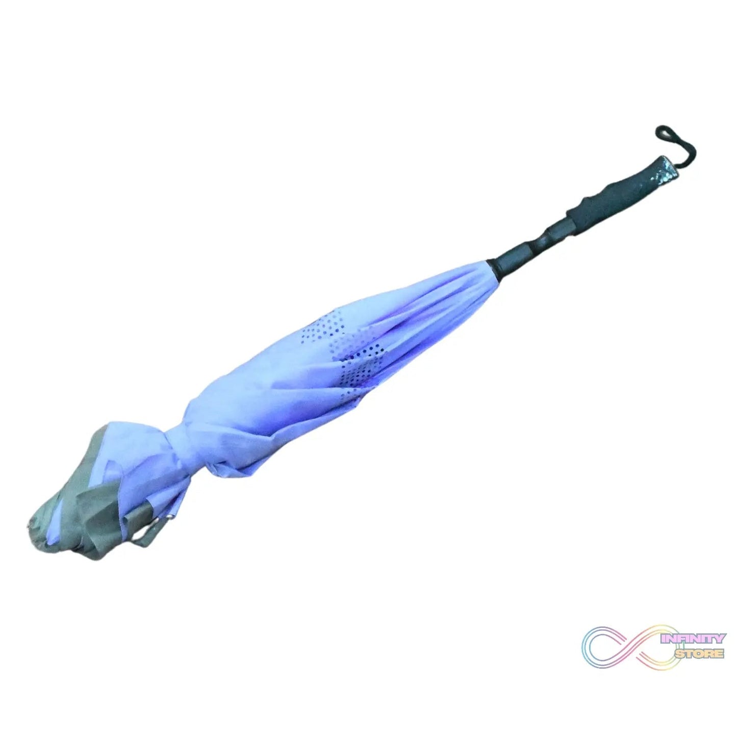 Travel Umbrella Windproof Umbrella Compact Folding Reverse Umbrella Unique Folding Umbrella (1 pc) - infinityexculsivestore.com