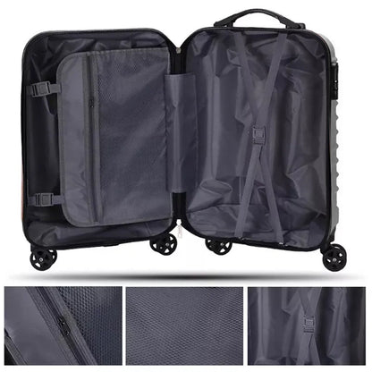 Trolley Bag for Men & Women, Multi Color, Set of 2 (Big & Small) - infinityexculsivestore.com