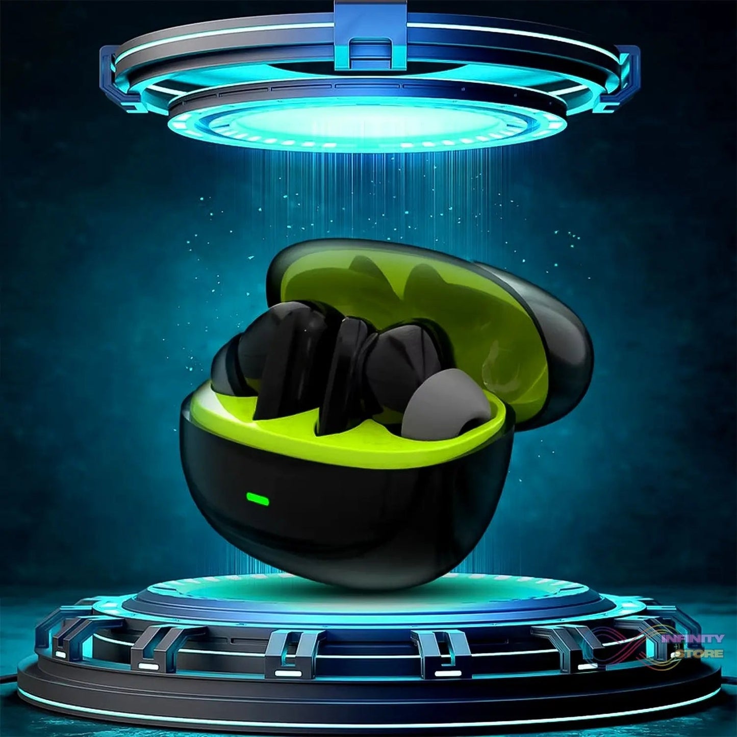 True Wireless Earbuds | Best Low Latency | Bluetooth Headset (1 Set) - infinityexculsivestore.com