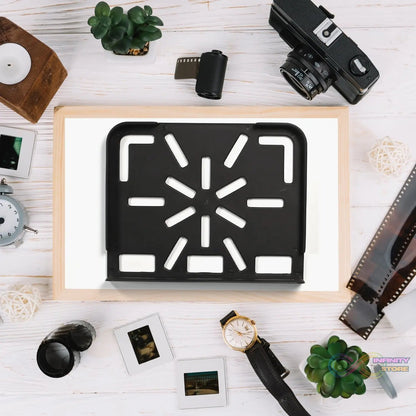 Tv Setup Box Plastic Wall Mount Holder Hard Plastic Premium Quality Holder For Setup box , Dvd player & Other Device Using Stand - infinityexculsivestore.com