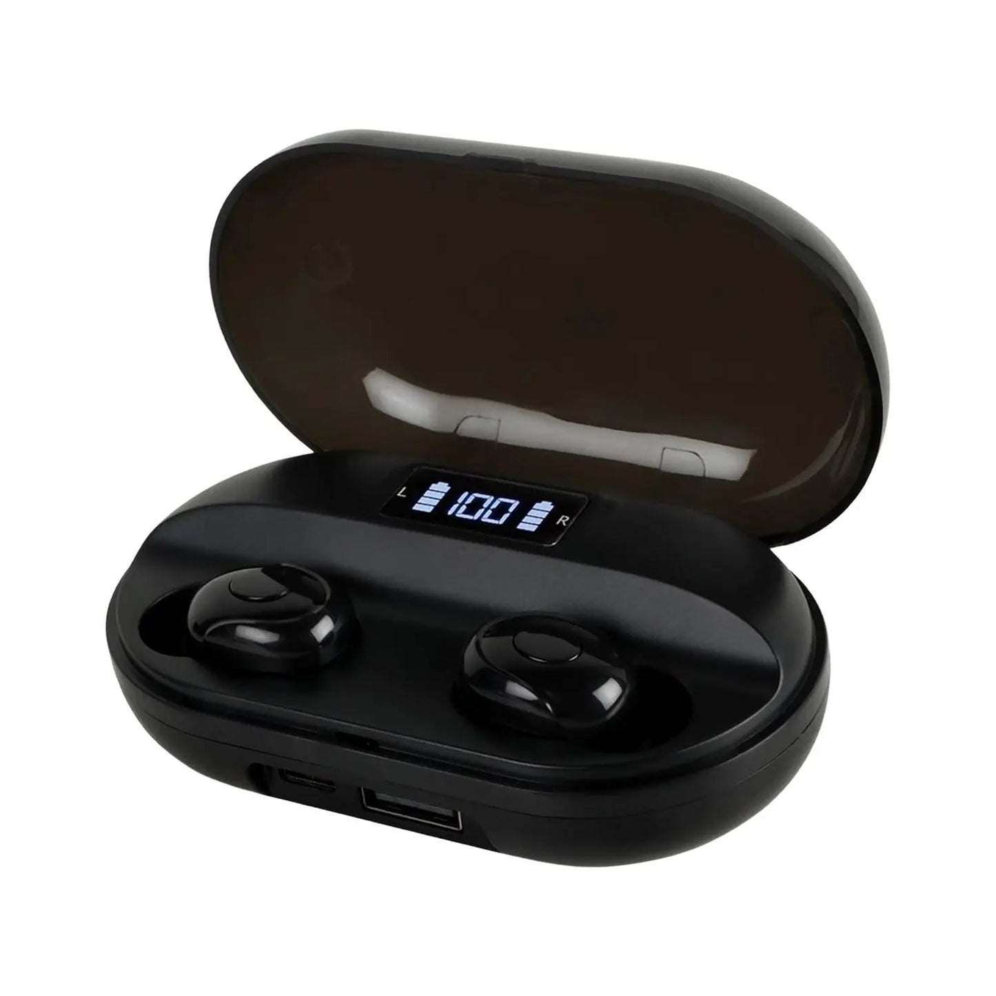 Tws Dual Pairing Earbuds with Mic Advanced ENC, Long Playtime Headset - infinityexculsivestore.com