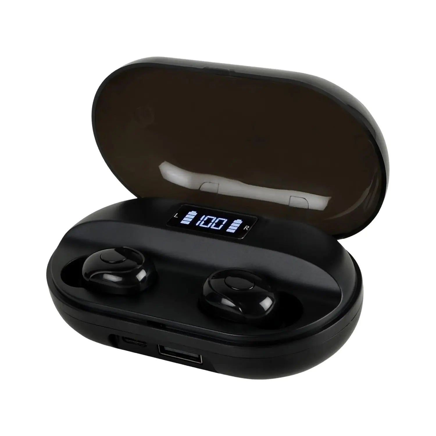 Tws Dual Pairing Earbuds with Mic Advanced ENC, Long Playtime Headset - infinityexculsivestore.com