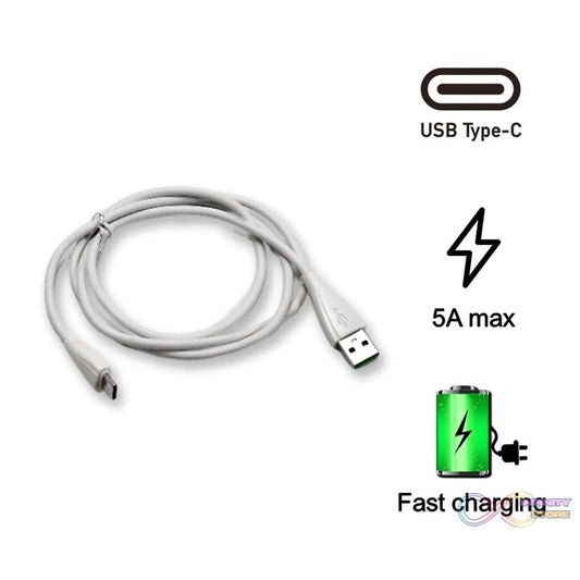 Type C data cable with 2.4Amp Rapid Charging (1000mm) - infinityexculsivestore.com