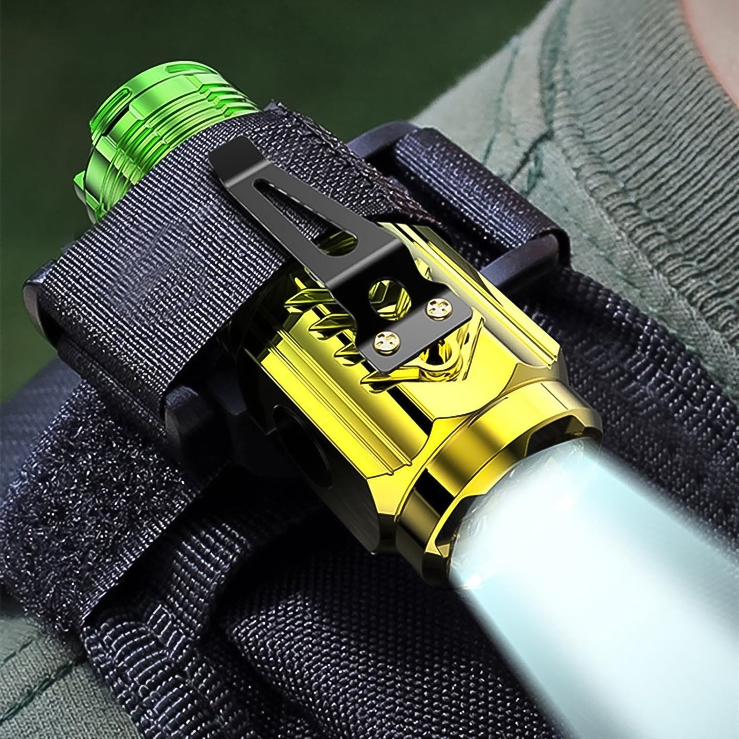 USB Chargeable Mini 3 LED Flashlight / Torch Light (1 Pc) - infinityexculsivestore.com