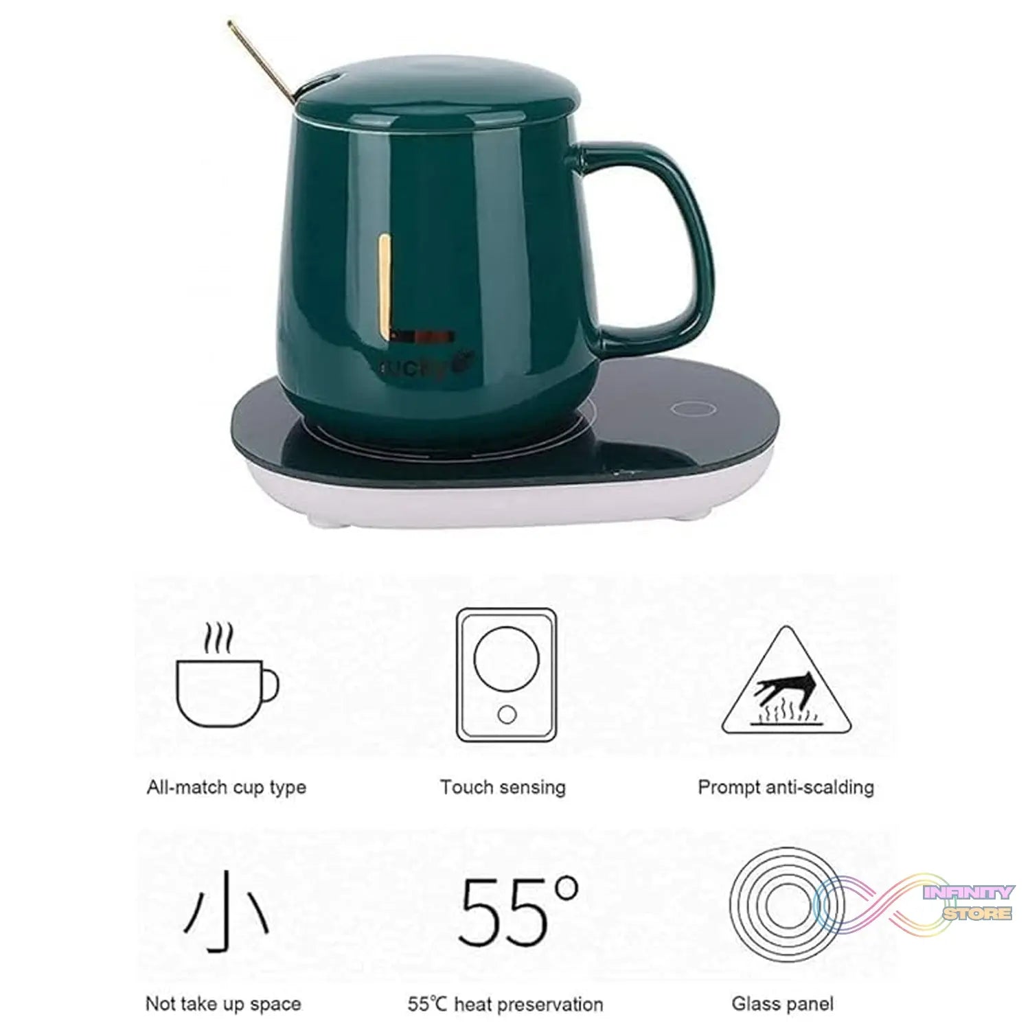 USB Coffee Mug Heater – Electric Cup Warmer (1 Set) - infinityexculsivestore.com