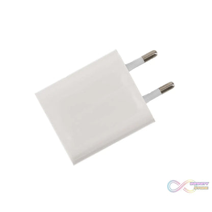 Fast charger adapter with clear connection points for rapid device charging.