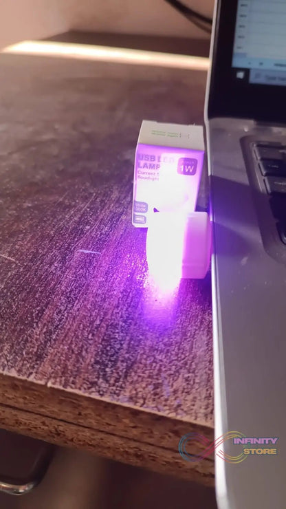 USB LED LAMP Night Light, Mini Portable for PC and Laptop (5 pcs Set / Mix Color) - infinityexculsivestore.com
