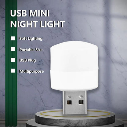 USB LED LAMP Night Light, Plug in Small Led Nightlight Mini Portable for PC and Laptop. - infinityexculsivestore.com