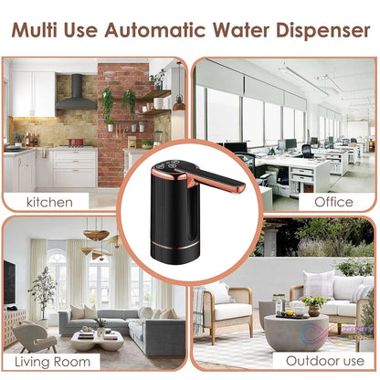 USB Rechargeable Automatic Water Dispenser for 20 Litre Bottle (1 Pc) - infinityexculsivestore.com