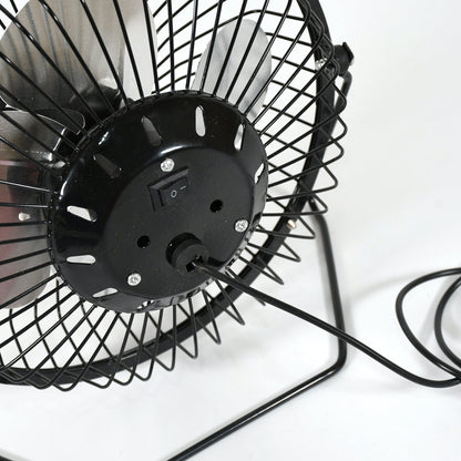 USB Table Desk Personal Metal Electronic Fan, Compatible with Computers, Laptops, Student Dormitory, Suitable For Office, School Use (1 Pc) - infinityexculsivestore.com