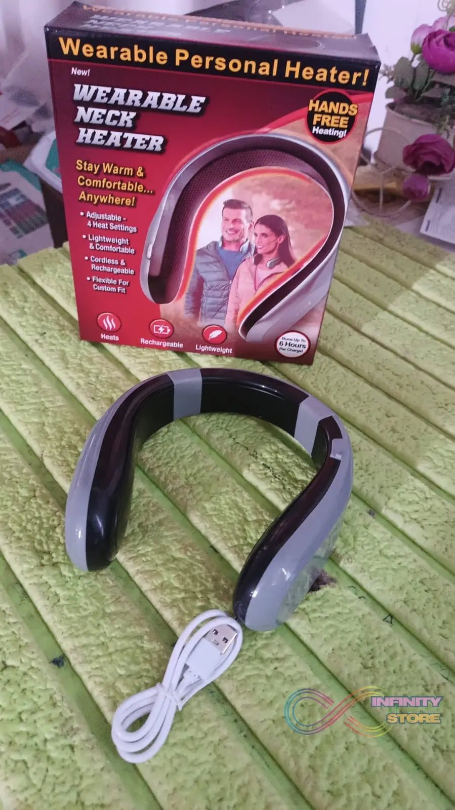 USB Type C Rechargeable - Wearable Neck Heater (1 Pc) - infinityexculsivestore.com