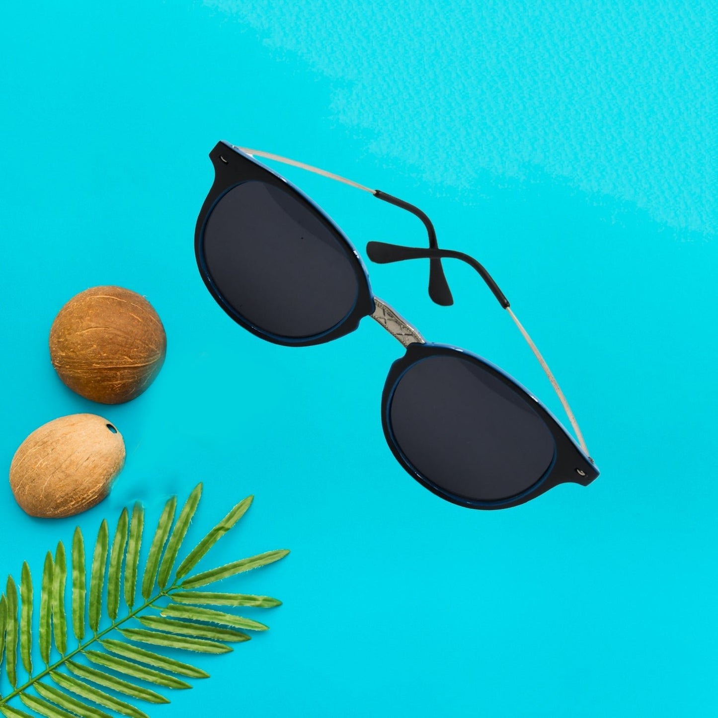UV Protected Round Sunglasses, classic Sunglasses for Men & Women, Lightweight - infinityexculsivestore.com